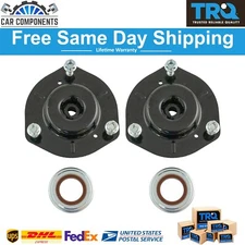 TRQ Front Upper Shock Strut Mount Plate Bearing Kit For 2006-2015 Lexus Toyota