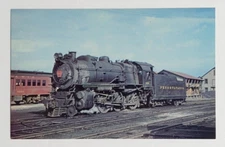 Pennsylvania 1816 Train Steam Locomotive Railway Postcard c1970s UNP