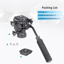 Tripod Fluid Hydraulic Head Panoramic Photography Tripod Head for Camera Tripod