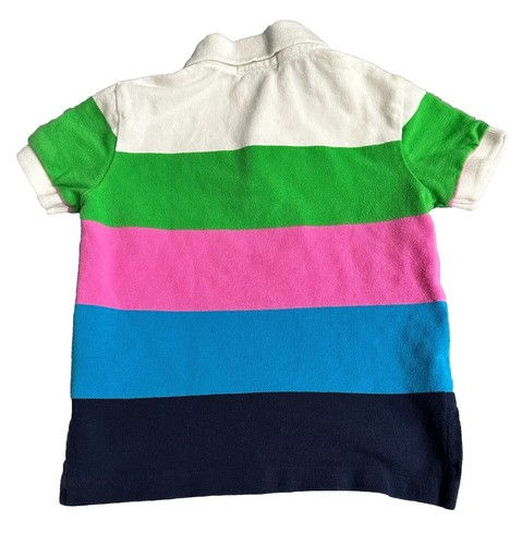 Polo Ralph Lauren Top Paket Polokragen Shirt Fleecepullover gestreift 2T - Bild 9 von 22