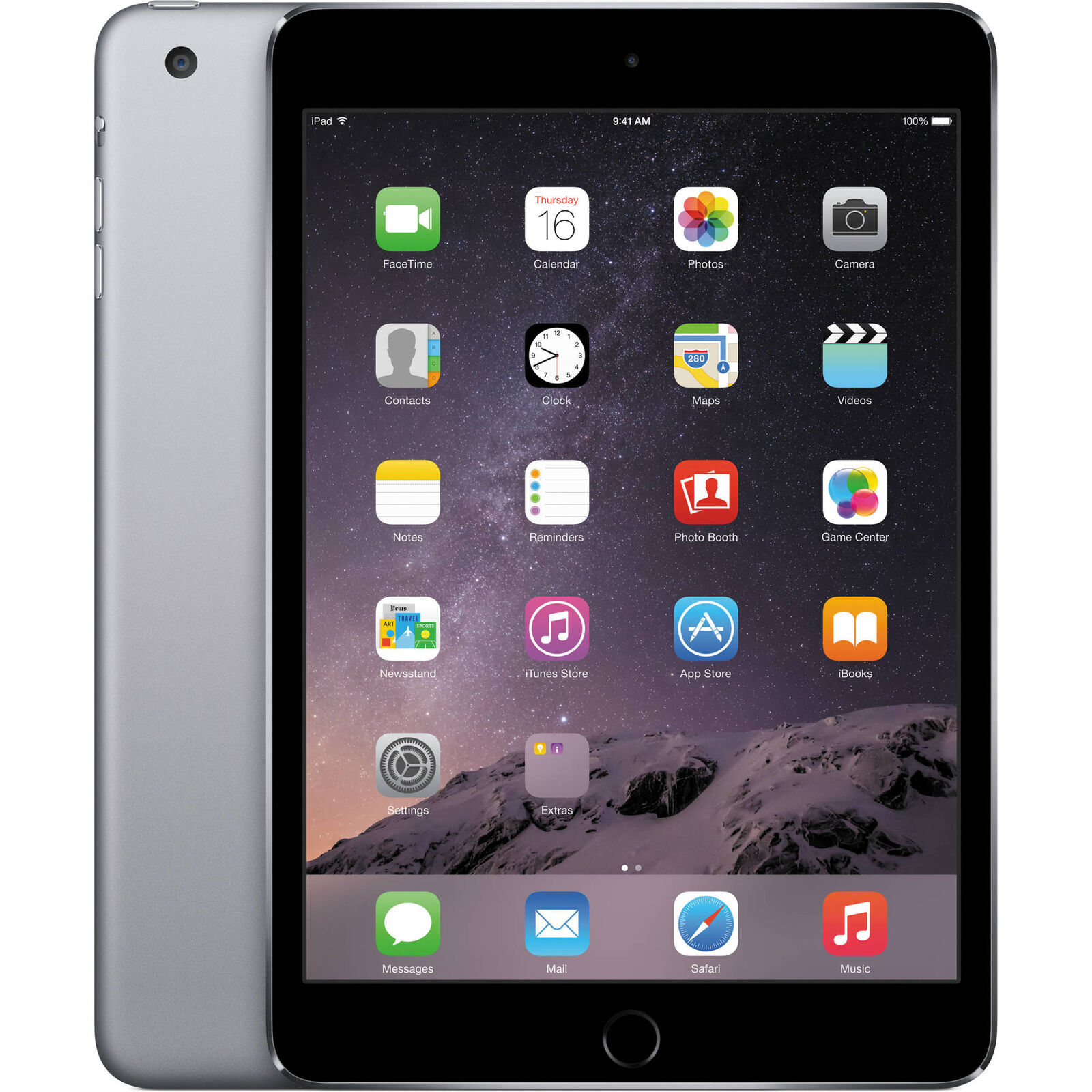 Apple iPad mini 3 16GB, Wi-Fi, 7.9in - Space Gray for sale online 