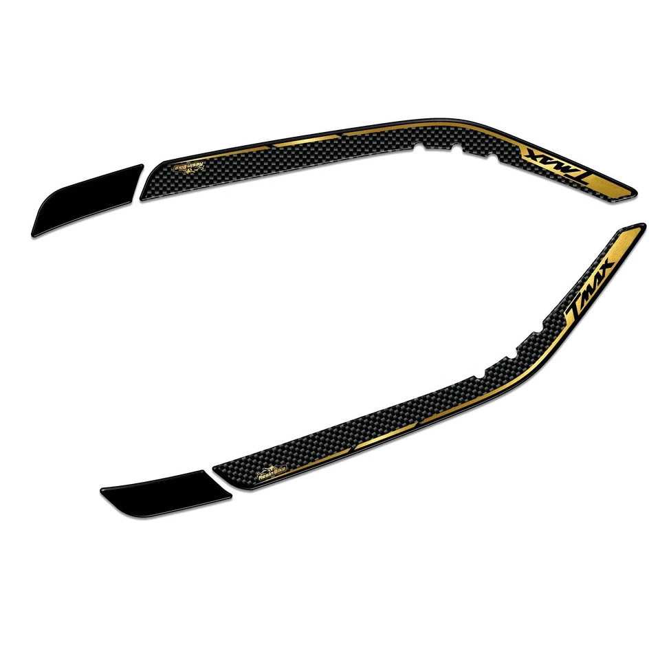 Adesivi 3D compatibili con TMAX 500 530 T-MAX 2008 2016 Protezione Maniglie Oro