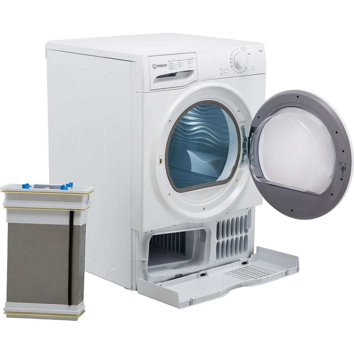 Indesit condenser tumble dryer not drying clothes outlet