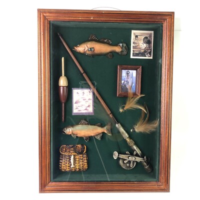 VTG Fisher Man Shadow Box 3D Fishing Lure Lover Gift Wall Hanging Frame Decor | eBay VTG Fisher Man Shadow Box 3D Fishing Lure Lover Gift Wall Hanging Frame Decor | eBay