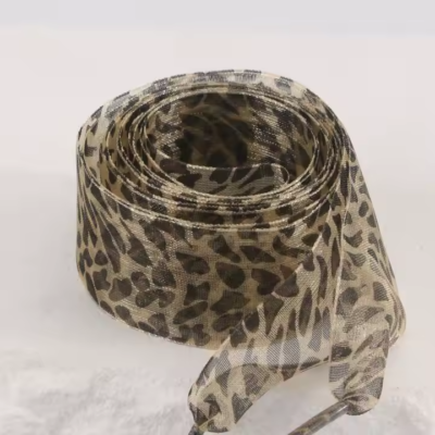 Leopard Print Shoelaces 120cm Thin Ribbon 4cm Shoe Laces Cheetah Shoe UK  Stock