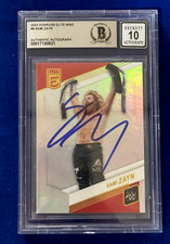 WWE SAMI ZAYN  Signed 2023 Donruss Elite  Card #8 Beckett Slabbed AUTO 10