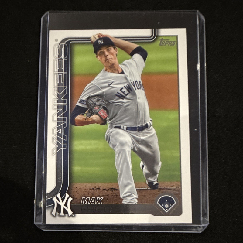 Topps Max Fried New York Yankees #VS-3 Checklist Baseball Trading Card
