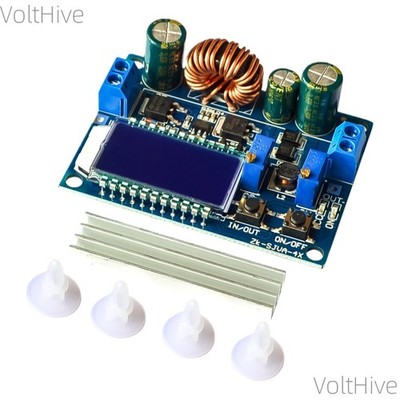 Liquid Crystal LCD Digital Display Adjustable Voltage Reduction/Increase Module