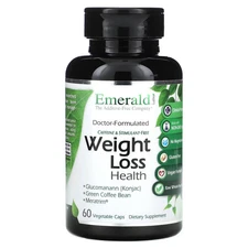 2 X Emerald Laboratories, Weight Loss Health, 60 Vegetable Caps