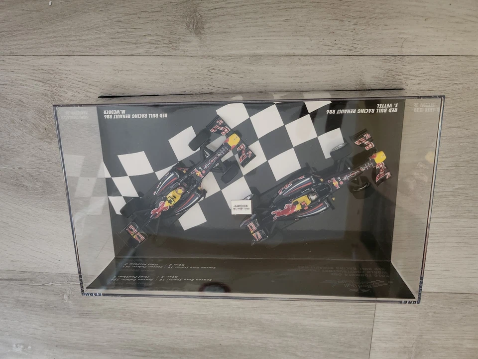Set- 2 Red Bull RB6-S.Vettel und M.Webber 2010 Minichamps 1:43- Limited Edition - Bild 3 von 4