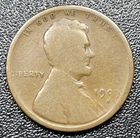 1909-S Lincoln Wheat Cent Penny 1c VG Very Good Key Date