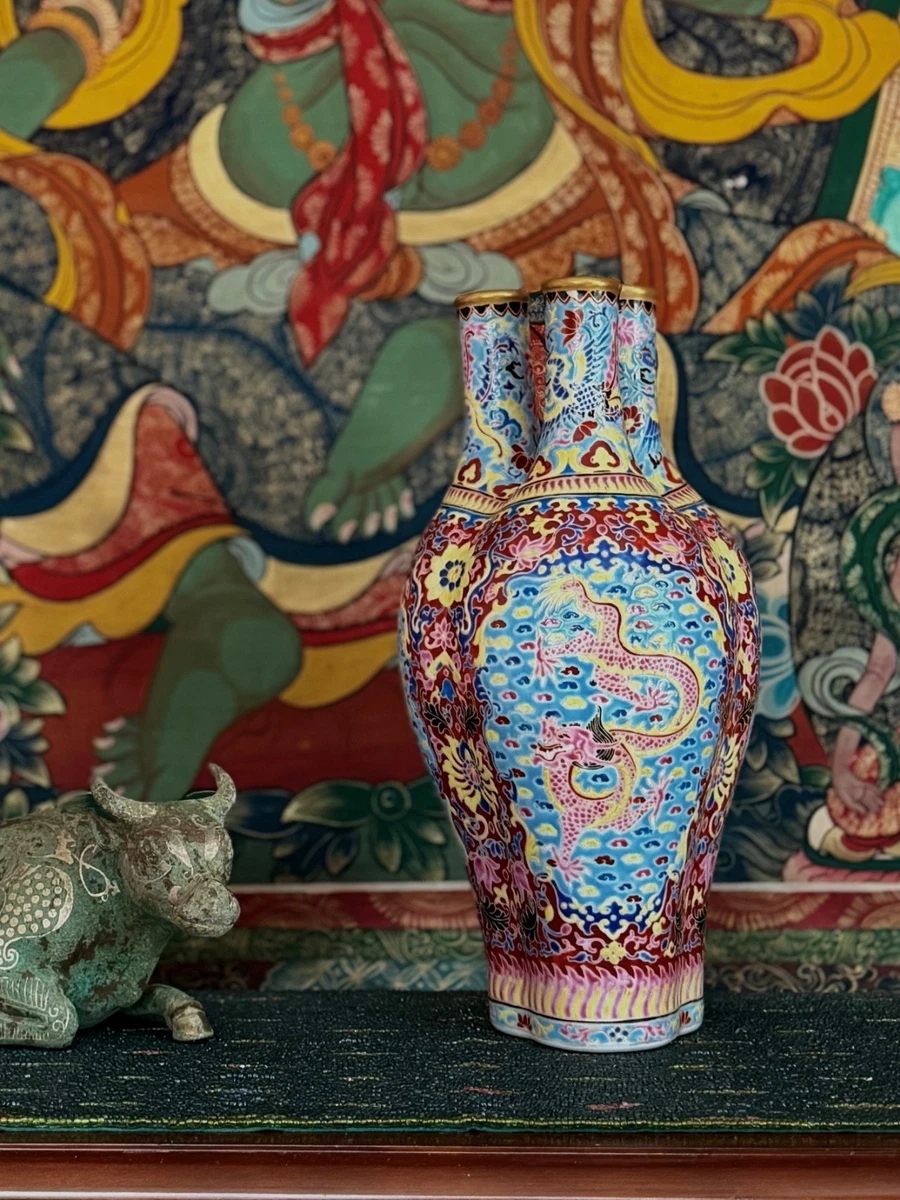 乾隆Mark 印第安纳中国古董花瓶| eBay