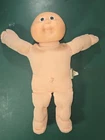 Vintage 1982 Cabbage Patch Doll Curly Bald Head, Green Eyes, Pre-owned