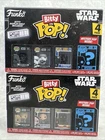 2 Sets! Funko Bitty Pop!: Star Wars - Darth Vader, Skywalker, Obi-Wan & More!