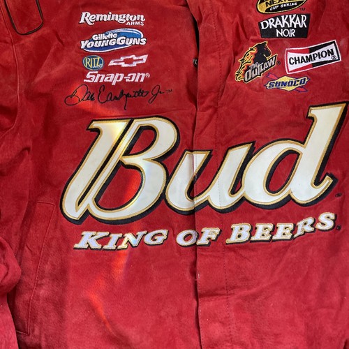 Chase Authentics JH Design Budweiser King Of Beers Jacket Medium - Picture 3 of 10