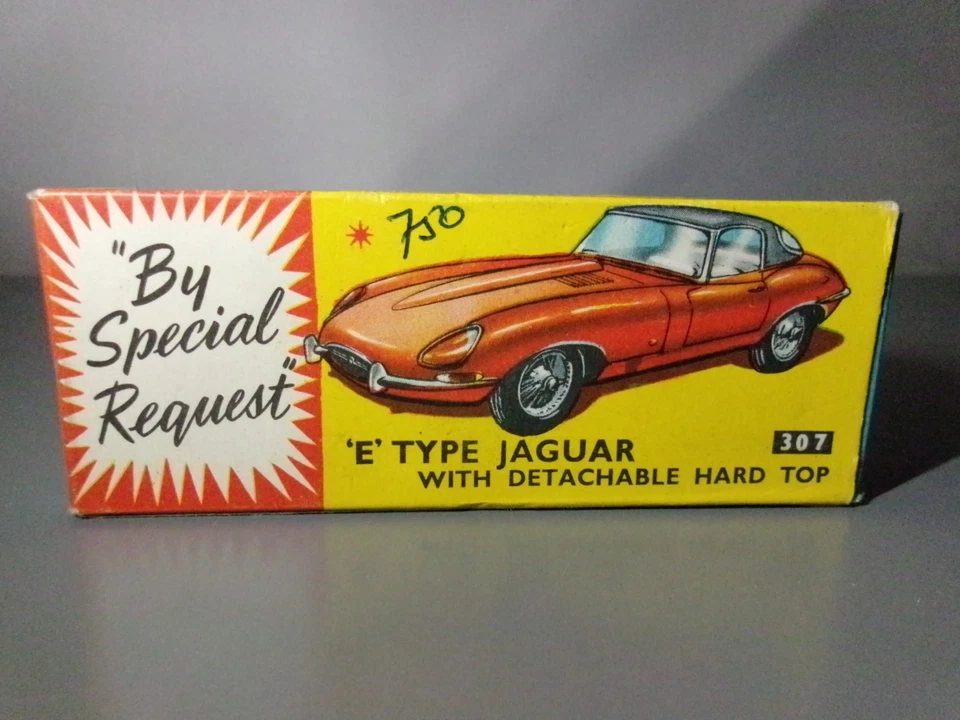 CORGI TOYS.  Jaguar "E" type  scala 1/43 made in England EMPTY BOX - Immagine 3 di 4