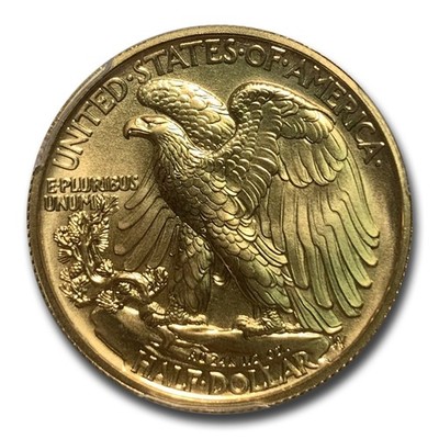 2016-W 1/2 oz Gold Walking Liberty Half Dollar SP-69 PCGS (FS) | eBay