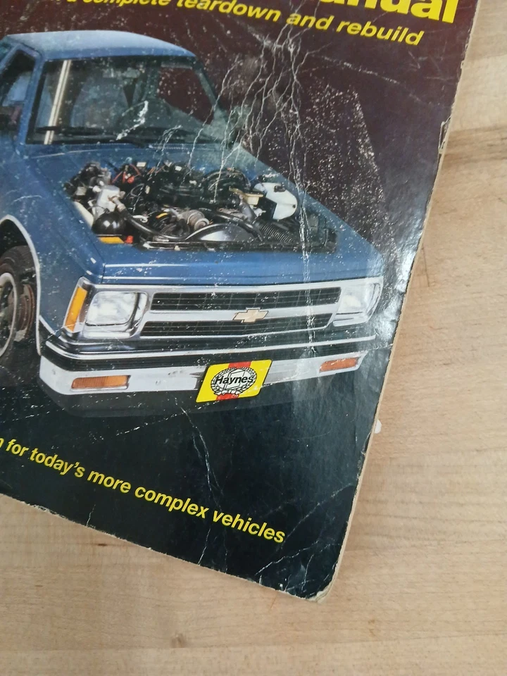 Chevrolet Chevy S10 S15 Gmc Truck Repair Manual Mechanic man cave garage tools Foto 4 de 4