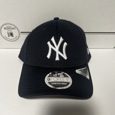 New Era 9Forty New York Yankees Stretch-snap Blue Snapback Hat