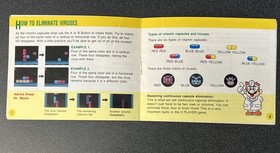 Dr. Mario Nintendo NES solo libretto istruzioni NES-VU-USA