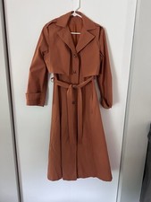 Vintage 70&rsquo;s Orange Trenchcoat