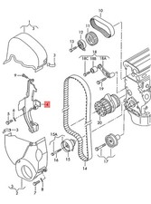 Cubierta puntero 4P genuina VW SEAT SKODA AUDI Gol Country Parati 036109170K