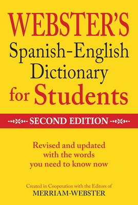 #ad Merriam Webster Webster’S Spanish English Dictionary for Students Second Editio $15.59