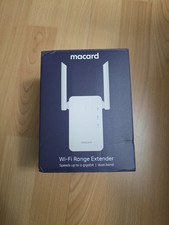 Macard RE1200 WiFi Range Extender White, High Performance, 300Mbps