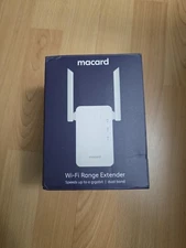 Macard RE1200 WiFi Range Extender White, High Performance, 300Mbps