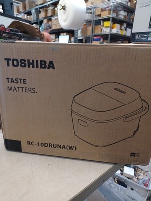 TOSHIBA OriginTaste Rice Cooker 5.5-Cup Uncooked, Fuzzy Logic, 15-in-1