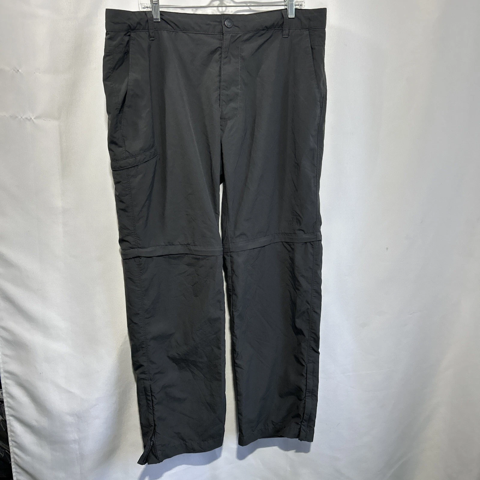 The North Face Pants Convertible Men's 38x31 Gray Hiking Outdoor.