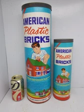 2 Sets Vintage Elgo American Plastic Bricks Legos 1940s #705 & 735