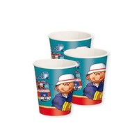 Lutz Mauder Kindergeburtstag Partybecher Feuerwehr | Kinder Party Pappbecher