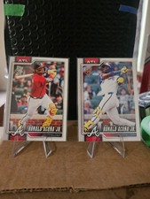 2026 Topps Series 1 Ronald Acuna Jr. Super Box Image Variation #50 Braves W/base