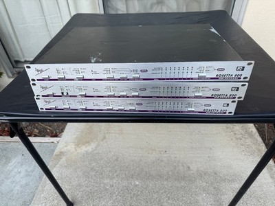 LOT 3x Apogee Rosetta 800 each 8-channel A/D and D/A powers on untested