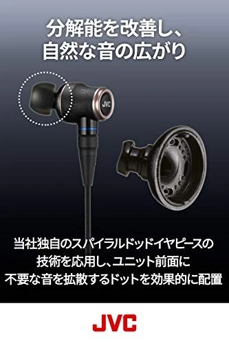 JVC HA-FW01 CLASS-S WOOD series canal type earphone HA-FW01 NEW Ships w/tracking - Image 4 of 4