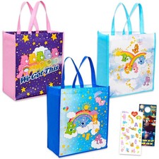 Care Bears Tote Bag Bundle - 16" Grocery Bag, Multicolor
