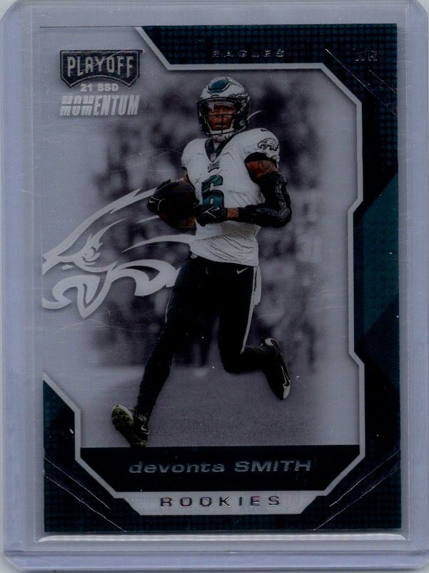 2021 Panini Chronicles #PMR-7 DeVonta Smith Playoff Momentum Rookies