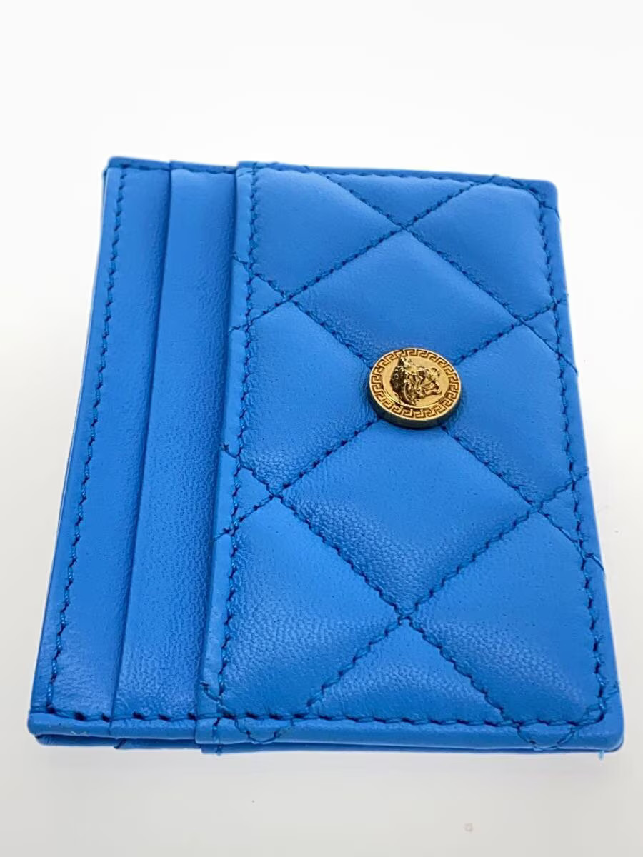 VERSACE Card Case Blue Men's thumbnail 4
