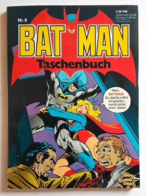 BATMAN   Taschenbuch Nr. 9    Ehapa Verlag 1. Auflage 1980   DC   Zustand 1