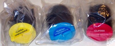 3x Toner für Samsung CLP300 Yellow Magenta Cyan Xerox 6110 Drucker _ye