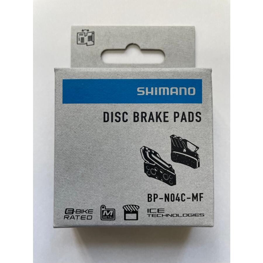 シマノブレーキパッド BP-N04C-MF Shimano P04C-MF Disc Brake Pads - Metal/Composite – Thunder