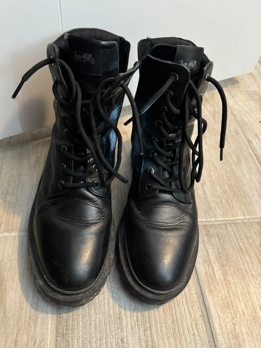 Coach boots size 9 sale