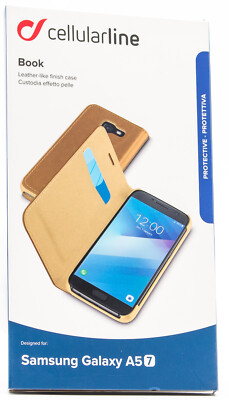 Cellularline Book Schutz Hülle Samsung Galaxy A5 7 Handy Tasche Case Etui  547