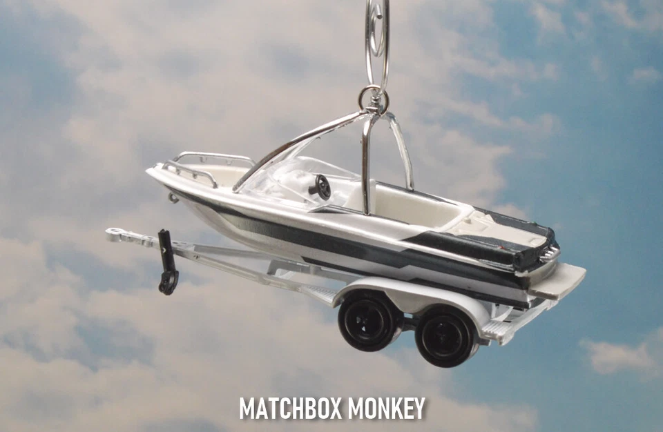 Waterski Wakesurf Boat Christmas Ornament Mastercraft Moomba Supra Water Ski - Image 2 of 4