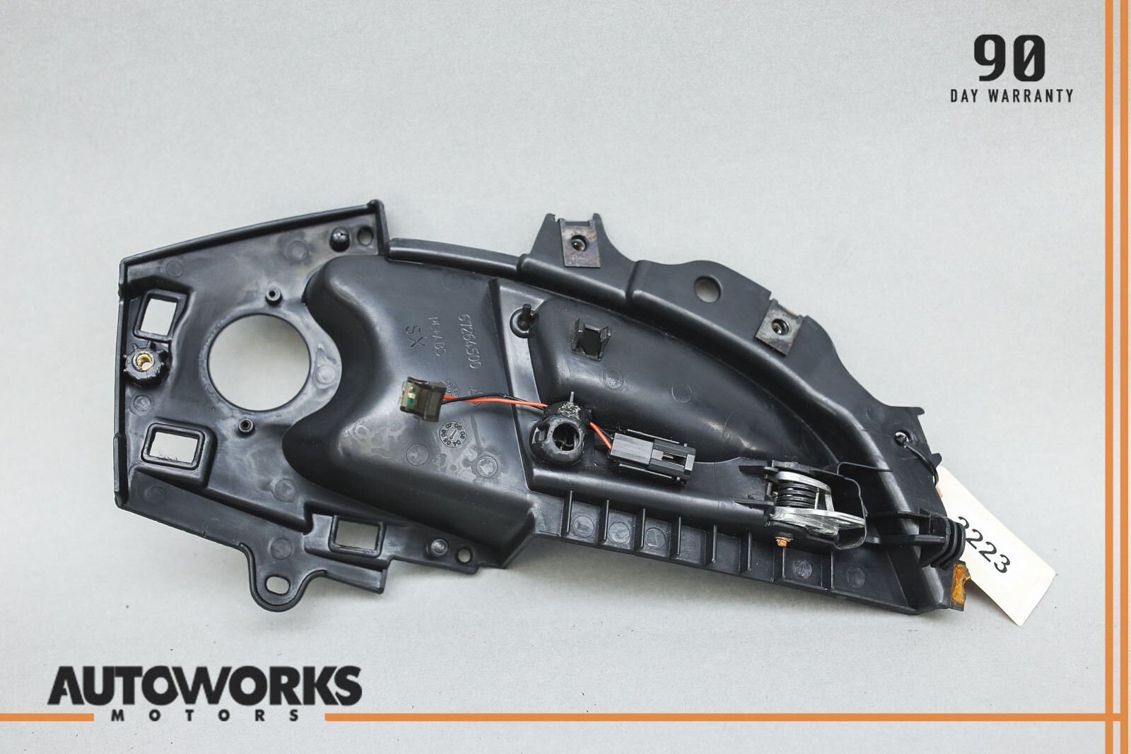 03-13 Maserati Quattroporte M139 Rear Left Side Interior Door Handle Chrome OEM