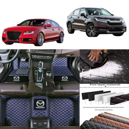 For Mazda All Models Car Floor Mats Anti-slip Luxury Custom Carpets Waterproof - Picture 30 of 43