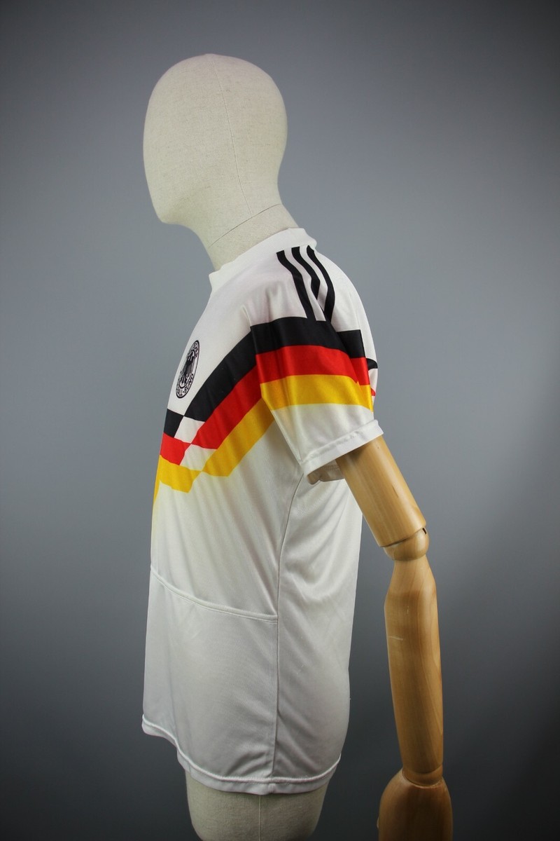 WEST GERMANY Football Home 1990-92 Vintag Jersey made in U.K. Size
