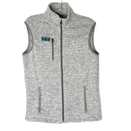 Simply Southern Sweater Knit Vest Men’s Size Small Gray Full Zip video thumbnail