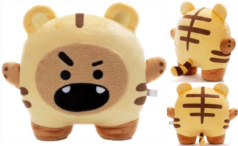 BT21 たっとん タイガー　SHOOKY Lサイズ　BTS SUGA BTS BT21 Shooky Tiger Tatton Plush Doll Linefriends Official